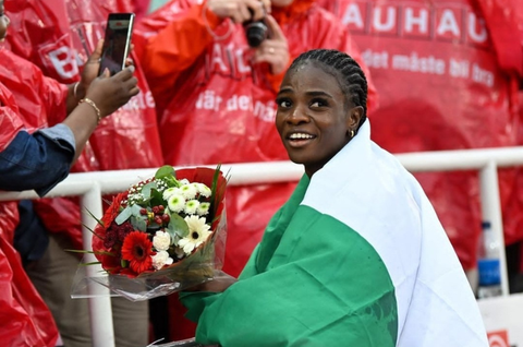 Tobi Amusan dust competitors, secures first Diamond League win in Stockholm