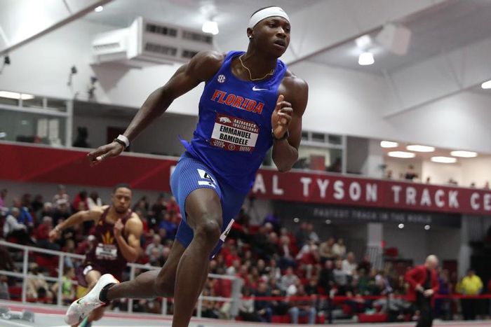 Emmanuel Bamidele talks about competing at the World Championships in Budapest