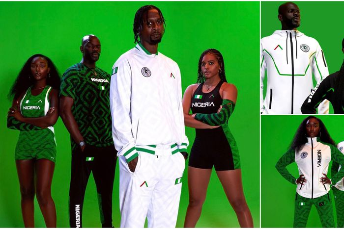 Team Nigeria Olympics kits for Paris 2024.