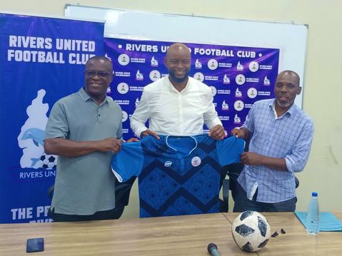 'I am not here for fun' - Finidi George reacts after unveiling as Rivers United coach