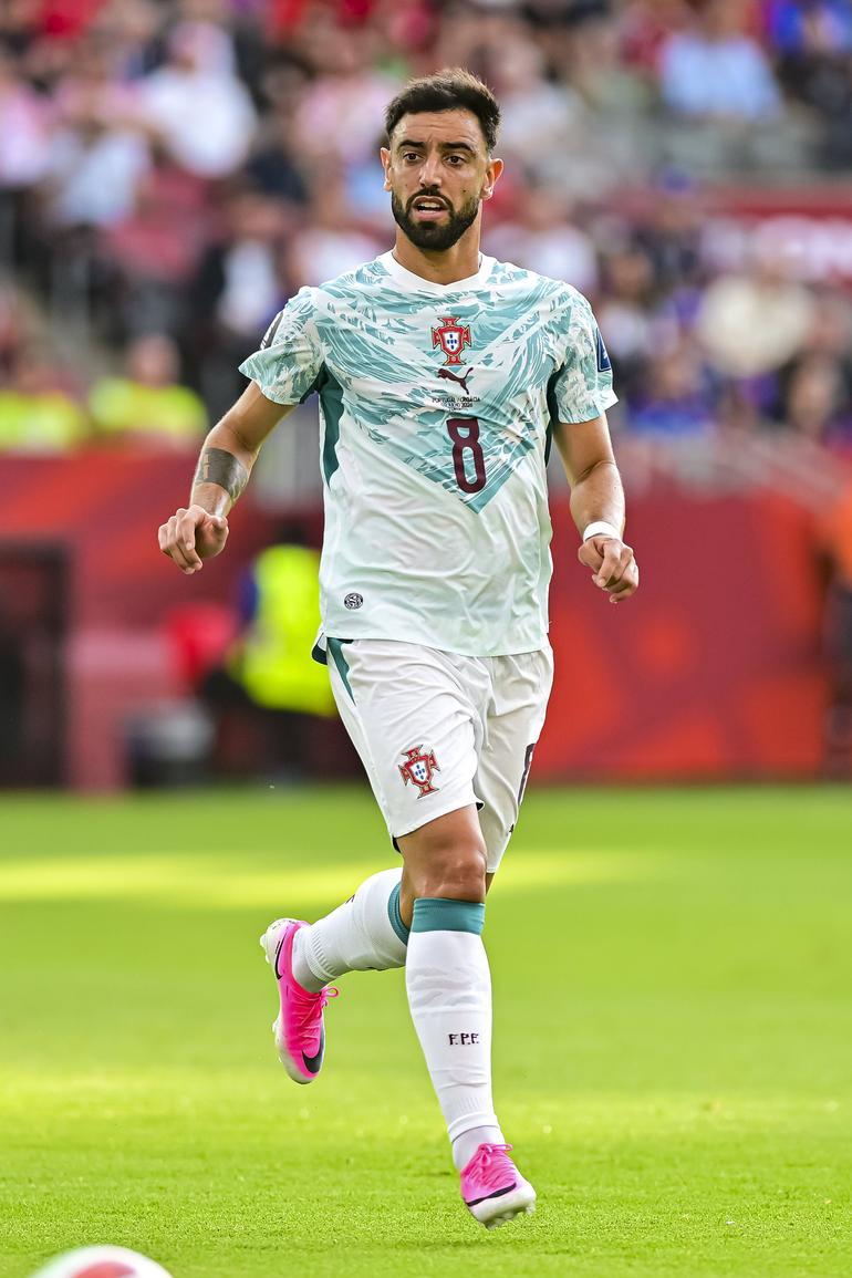 Bruno Fernandes did not create a single chance against Croatia.