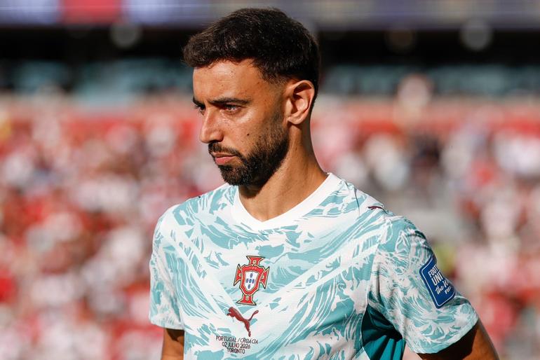 Bruno Fernandes failed to create a single chance vs Croatia.