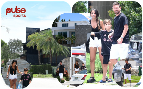 Lionel Messi goes house-hunting in Miami with his wife Antonela