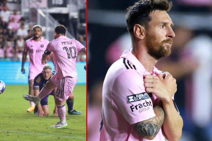 Lionel Messi debuts new celebration for Inter Miami | image from Sporting life