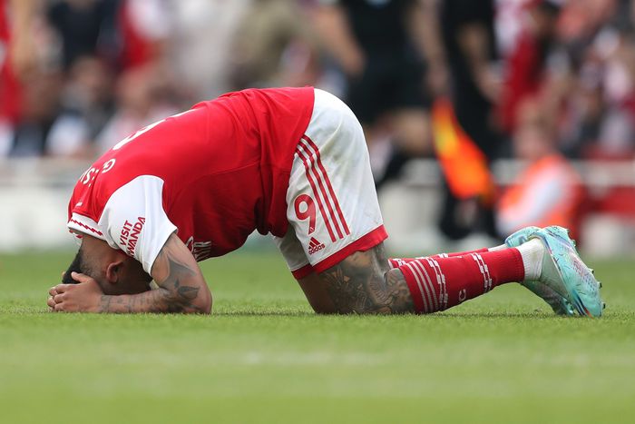 Arsenal's Gabriel Jesus out with injury | Photo credit - TalkSport