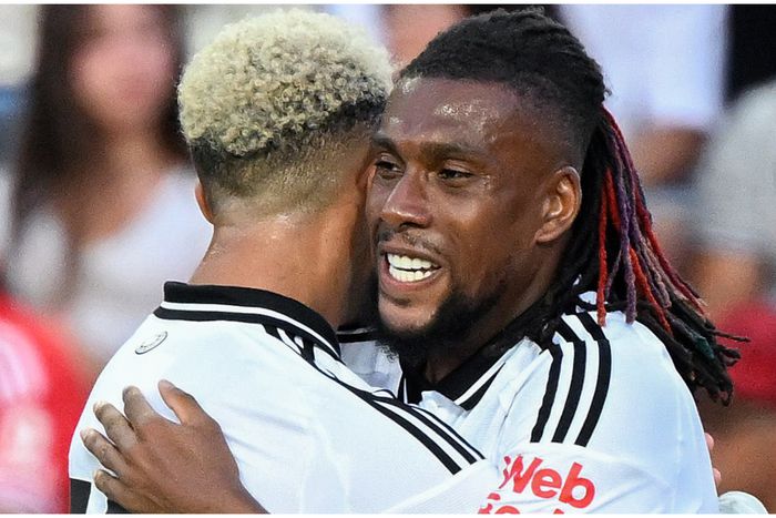 Nigeria and Super Eagles star Alex Iwobi after his goal against Benfica.
