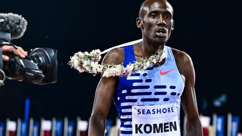 Brian Komen speaks on his magical finishing kick & strategy for men's 1500m semis at Paris Olympics