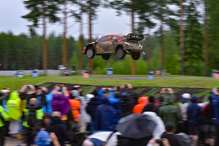 Kalle Rovanpera eyes first home win with commanding lead in Rally Finland