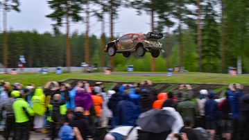 Kalle Rovanpera eyes first home win with commanding lead in Rally Finland