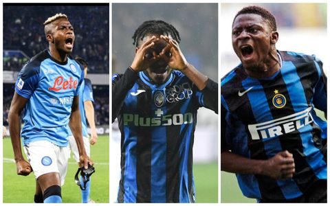 Victor Osimhen: Where does the striker rank among Nigerians to have played in the Serie A?