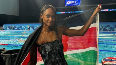 Paris Olympics: Kenyan swimmer Maria Brunlehner crashes out despite impressive third place