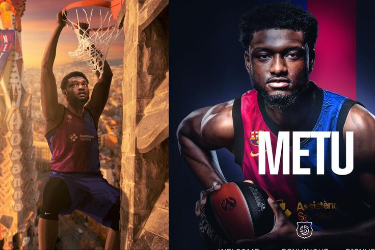 Barcelona now has 2 Nigerians following the addition of Chimezie Metu.