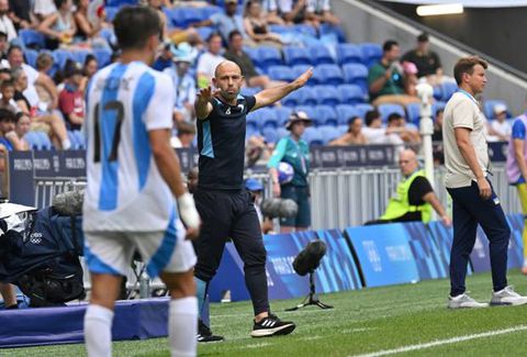 Argentina coach Javier Mascherano | Imago