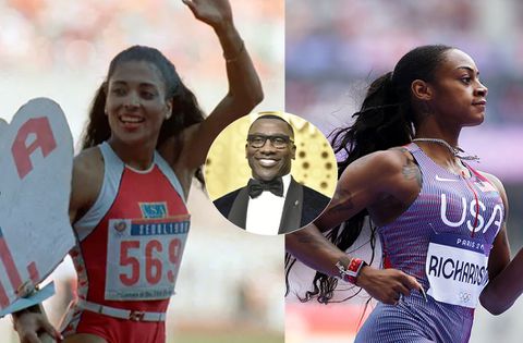 American football legend Shannon Sharpe on how Sha'Carri Richardson is similar to iconic sprinter Flo-Jo