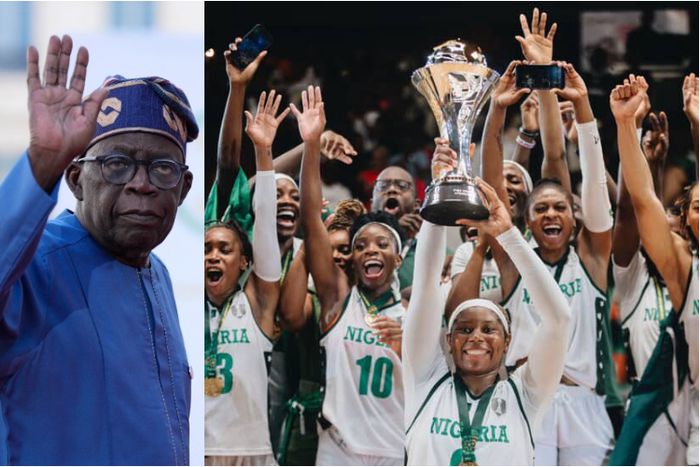I am expecting you - Tinubu congratulates D'Tigress for winning 5 Afrobasket titles