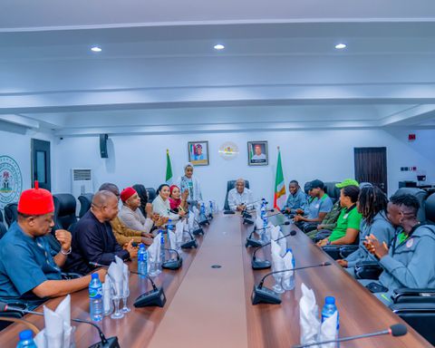 Imo State Governor Hope Uzodimma came under criticism for hosting Super Falcons of Nigeria players from Imo with Igbo ancestry for the WAFCON title.
