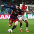 Iwobi shares how Lionel Messi embarassed him