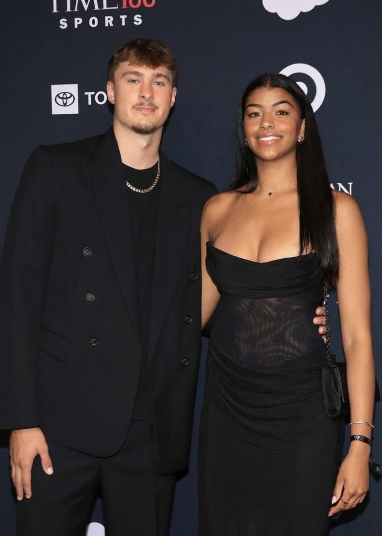 Arianna Roberson and her boyfriend Cooper Flagg