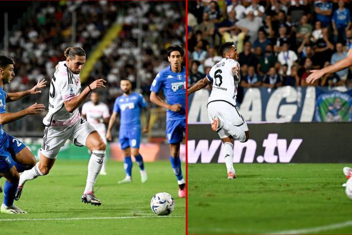 Empoli 0-1 Juventus || Image via @JuveFC on Twitter