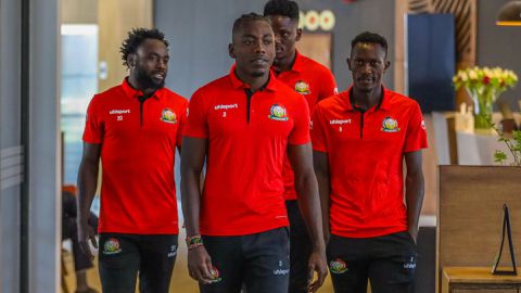 Harambee Stars hit camp ahead of friendly against 2022 World Cup hosts