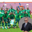 Minister of Sports, John Owan Enoh begs the Super Eagles.