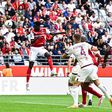 Joseph Okumu in action for Stade de Reims in Ligue 1.