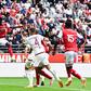 Joseph Okumu in action for Stade de Reims in Ligue 1.