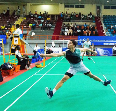 Jonathan Matias: 22-year-old Brazilian wins Lagos International Badminton Classics