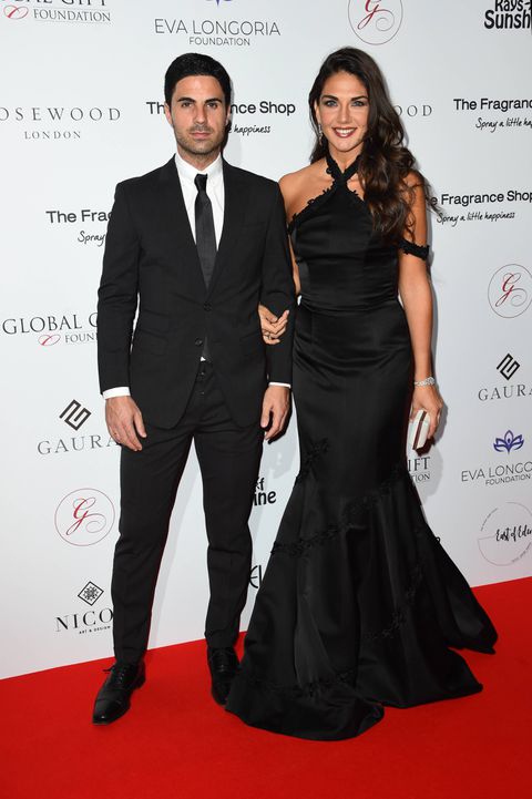 Arteta and his wife Lorena Bernal || Image credit: Imago