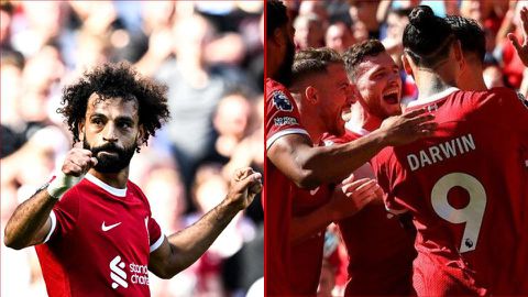 Liverpool 3-0 Aston Villa: Salah ignores Saudi noise to help Reds crush Villans