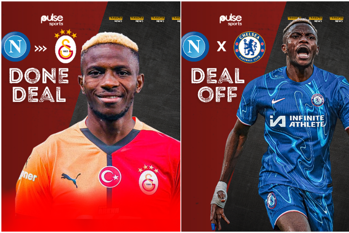 Chelsea fans are furious with Osimhen after news of his move to Galatasaray |Pulsesports.ng