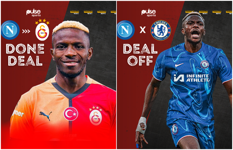 He chose Galatasaray over Chelsea - Blues fans unhappy with Osimhen’s move to Turkey