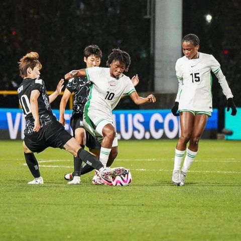 See what Nigeria's Falconets star Princess Ado Yina has to say after winning Player of the Match against Korea in FIFA U-20 Women's World Cup.