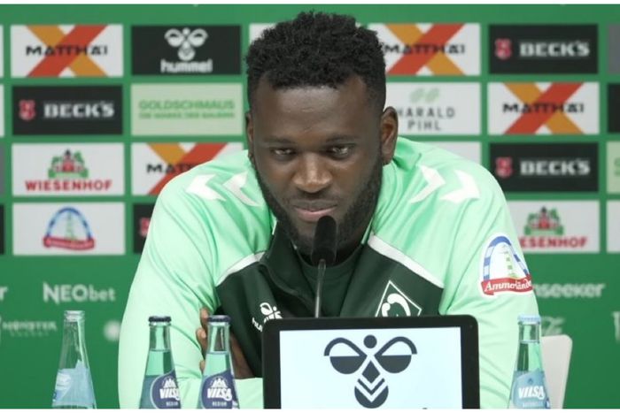 Victor Boniface responds to fitness doubts during Werder Bremen unveiling
