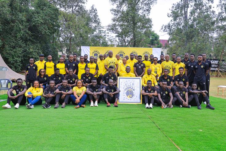 Harambee Stars Forward Ryan Ogam Given Heartwarming Departure by Tusker as he Departs for Wolfsberger
