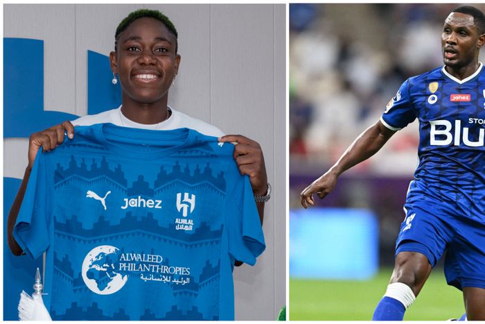 Ighalo Welcomes Agba Baller Oshoala to Al Hilal