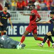 Michael Olunga in action for Al Duhail in the Asian Champions League.