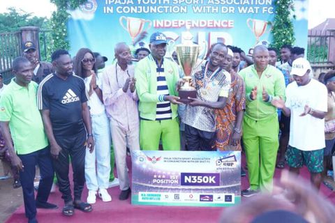 Toma emerges winner of Independent Cup in Lagos