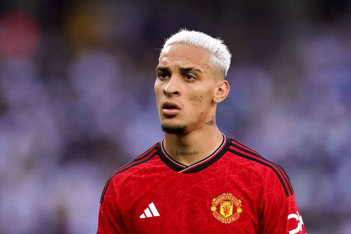 Manchester United winger Antony || Image via Tribuna