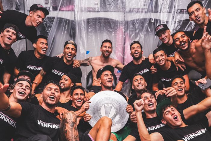 Lionel Messi scores 2 goals as Inter Miami secures MLS Supporters Shield.