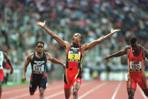 ‘We had some serious battles’ – Miachael Johnson reminisces track rivalry with Africa’s most successful sprinter