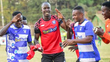 Why Sydney Lokale had a special reason behind his goal celebration against Bidco