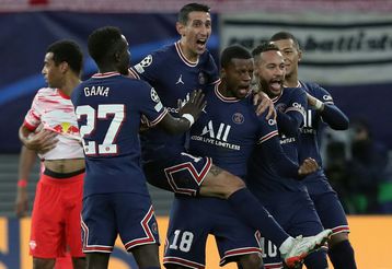 Leipzig frustrate PSG with last-gasp equaliser