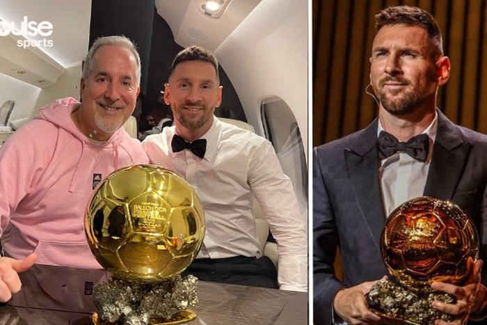 Lionel Messi returns to Inter Miami with Ballon d'Or trophy