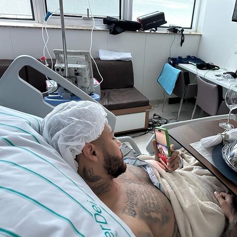 Neymar's surgery successful || Credit: Neymar/Instagram