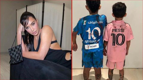 'Zombie Neymar' — Kim Kardashian's son recreates Brazilian legend for Halloween