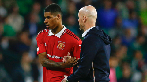 Unacceptable — Erik ten Hag slams Rashford for Partying after 3-0 defeat