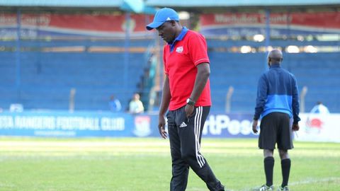 Posta Rangers' coach John Kamau blasts 'unbearable' pitch in draw with Kakamega Homeboyz