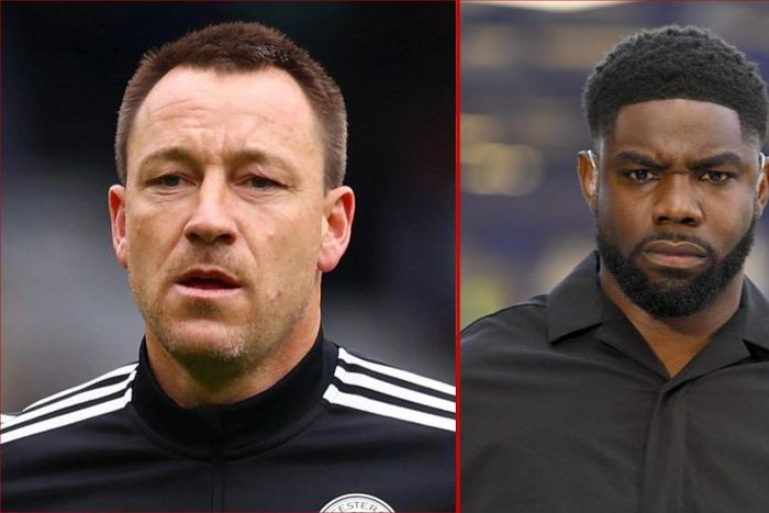 Chelsea legend John Terry and ex-Manchester City defender Micah Richards || Getty