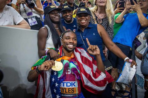 'I like to be pop, I like to be blinding' - Olympic gold medallist Noah Lyles on swagger, style & self-belief